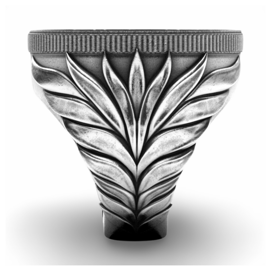 Roman Wreath Bitcoin Signet Ring-Ring-AJT Jewellery 