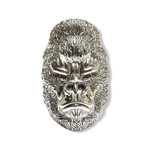 King Kong Gorilla Head Ring-Ring-AJT Jewellery 