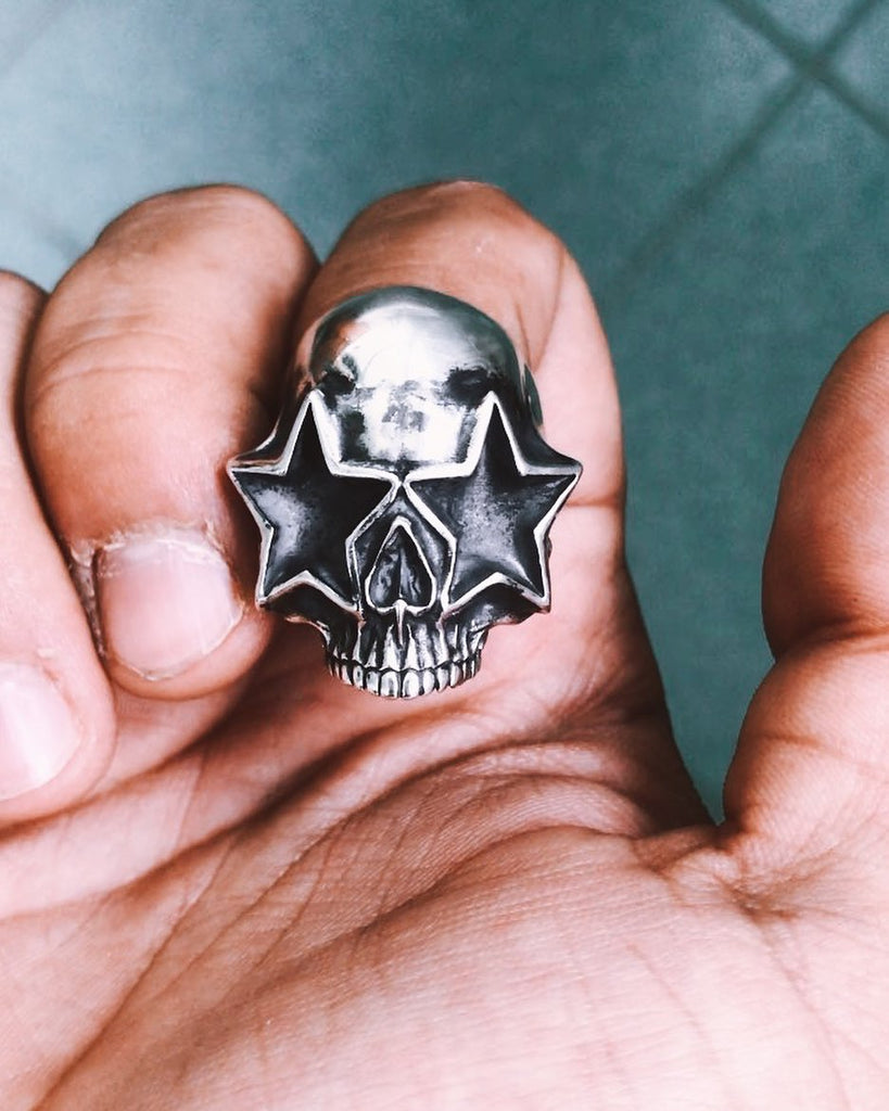 Living The Dream Skull Ring...