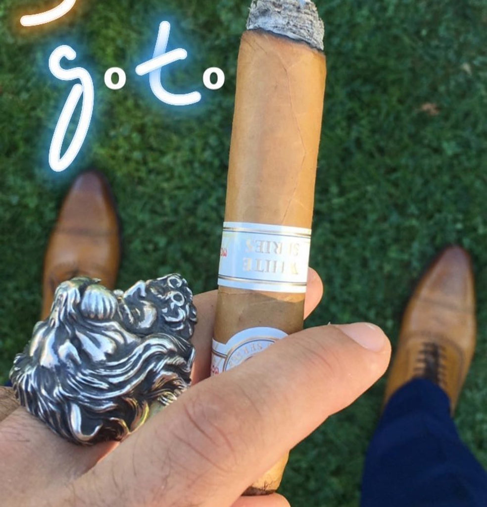 Cigar Week 🔥👌🏻💨 @thomastheboxer Smoking...