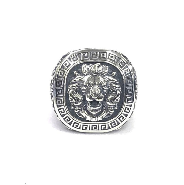 PINKY RING BUSINESS!! SILVER LION...