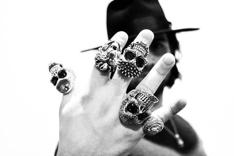 THE MYSTERY OF SILVER SKULL RINGS