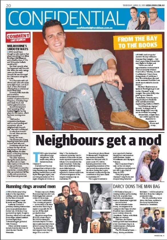 Australian jeweller Anthony Troiano encircled by celebrity buyers- Nui Te Koha, Herald Sun