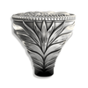 Caesar Roman Coin Ring | Sterling Silver Roman Empire Mens Signet Ring-Ring-AJT Jewellery 