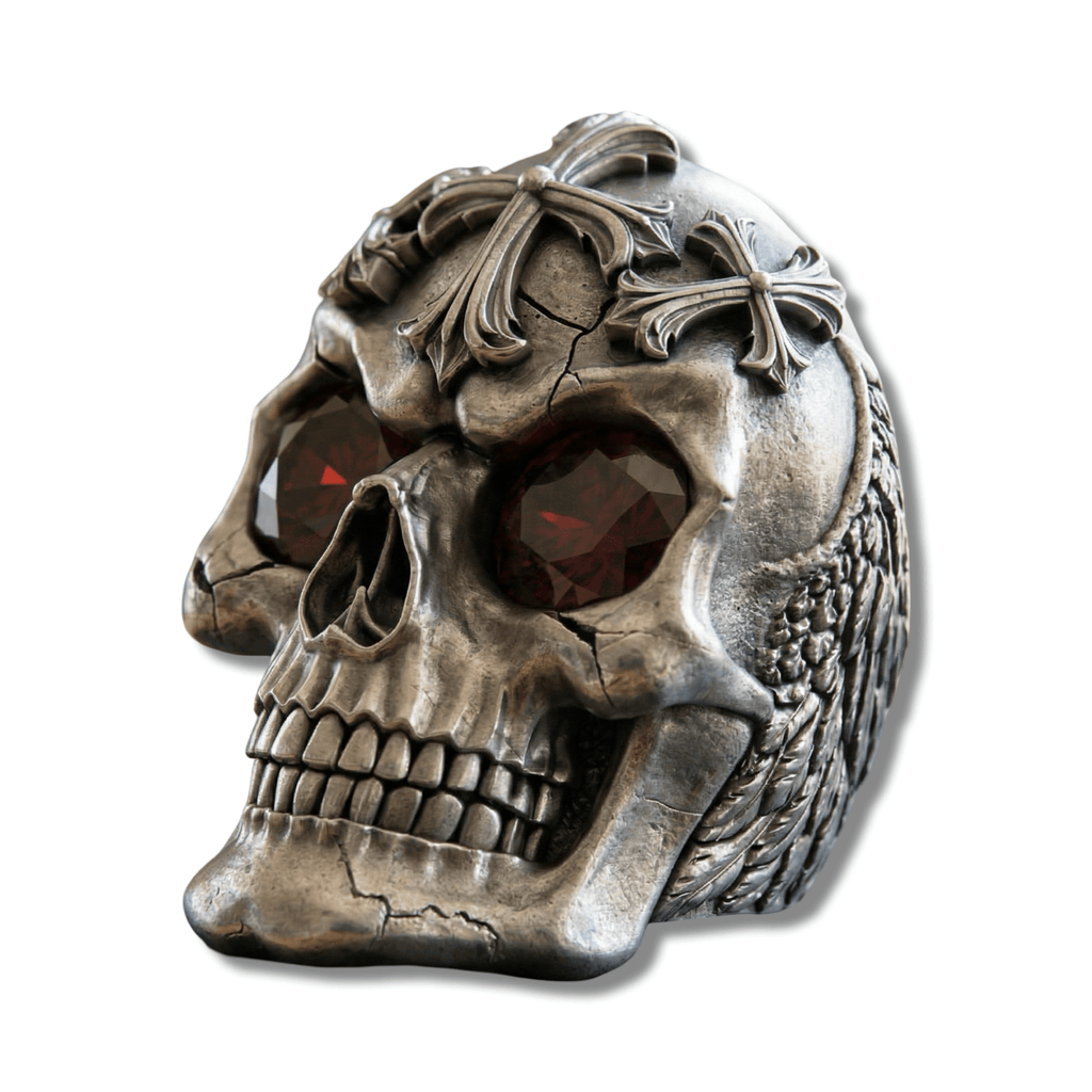 Cardinal Skull Ring-Ring-AJT Jewellery 