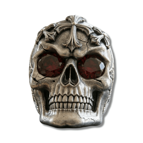 Cardinal Skull Ring-Ring-AJT Jewellery 