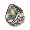 The Governor Skull Ring | Sterling Silver Arnold Schwarzenegger Skull Ring-Ring-AJT Jewellery 