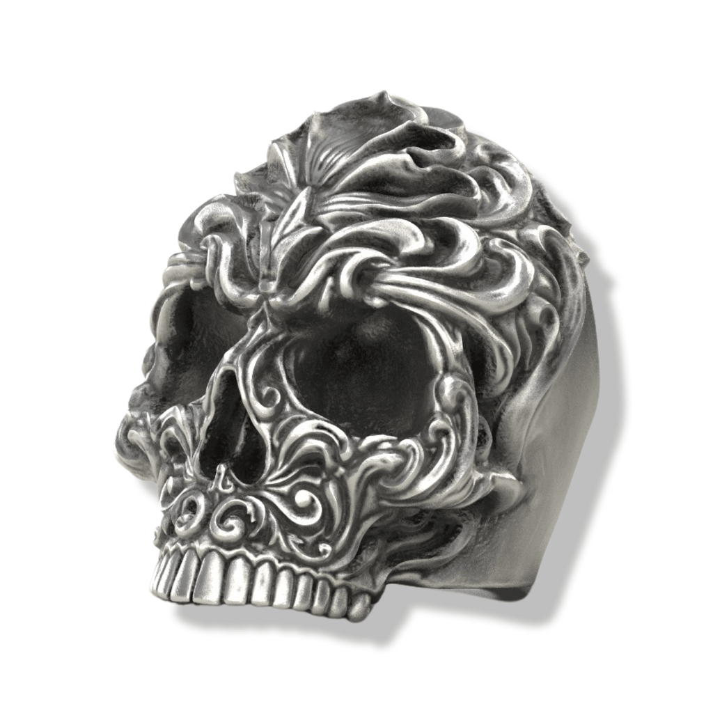Majesty Skull Ring-Ring-AJT Jewellery 