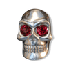 Plain Sugar Skull Ring Extra Large | Sterling Silver Schwarzenegger Sugar Skull Ring-Ring-AJT Jewellery 