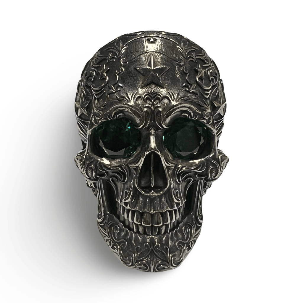 AMERICAN DREAM SKULL RING-Ring-AJT Jewellery 