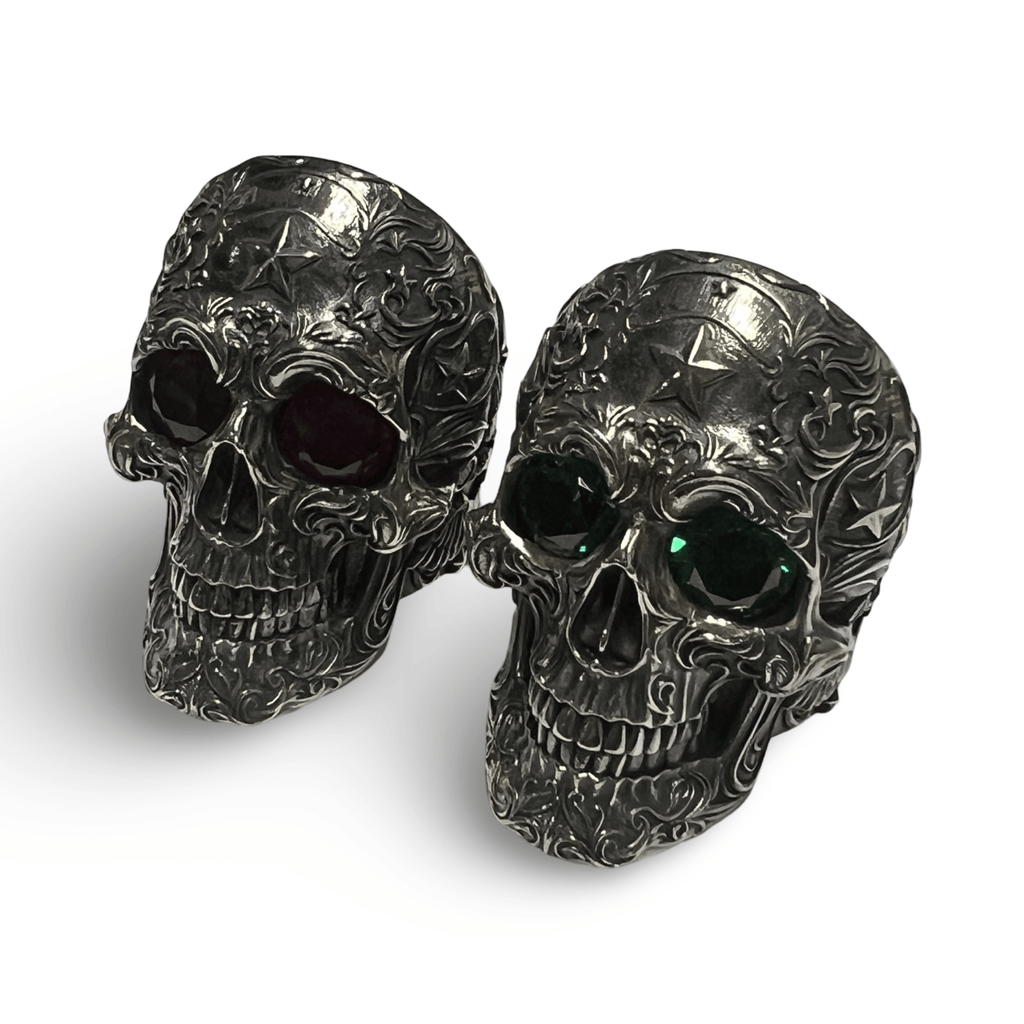 AMERICAN DREAM SKULL RING-Ring-AJT Jewellery 