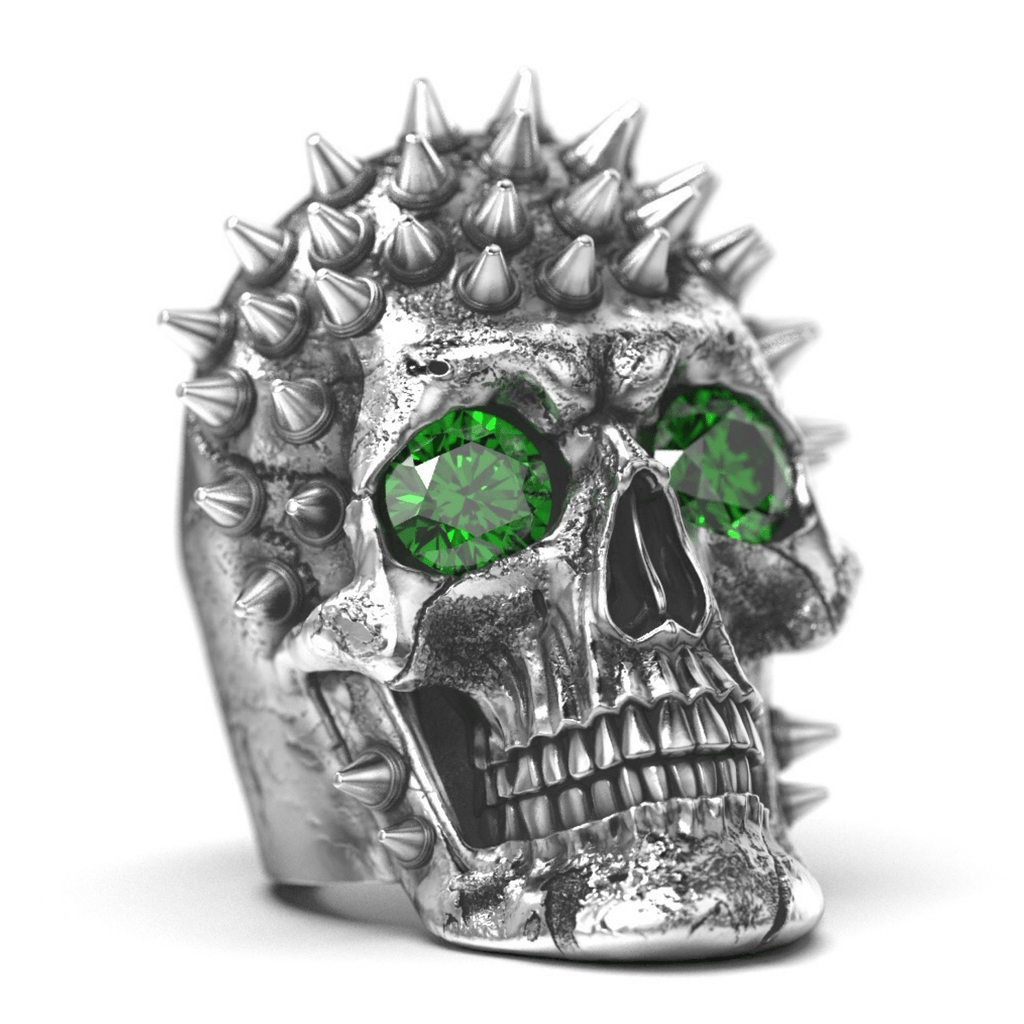 Cattivo Skull Ring-Ring-AJT Jewellery 