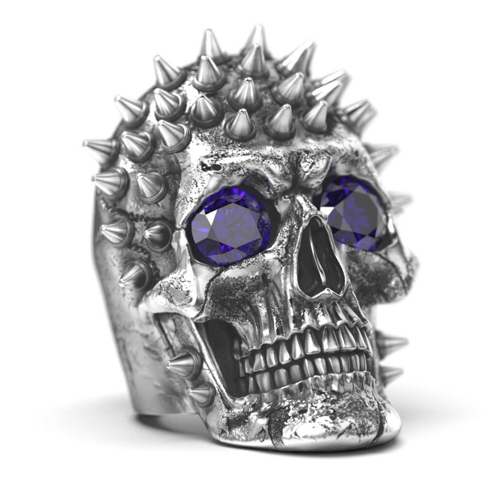 Cattivo Skull Ring-Ring-AJT Jewellery 