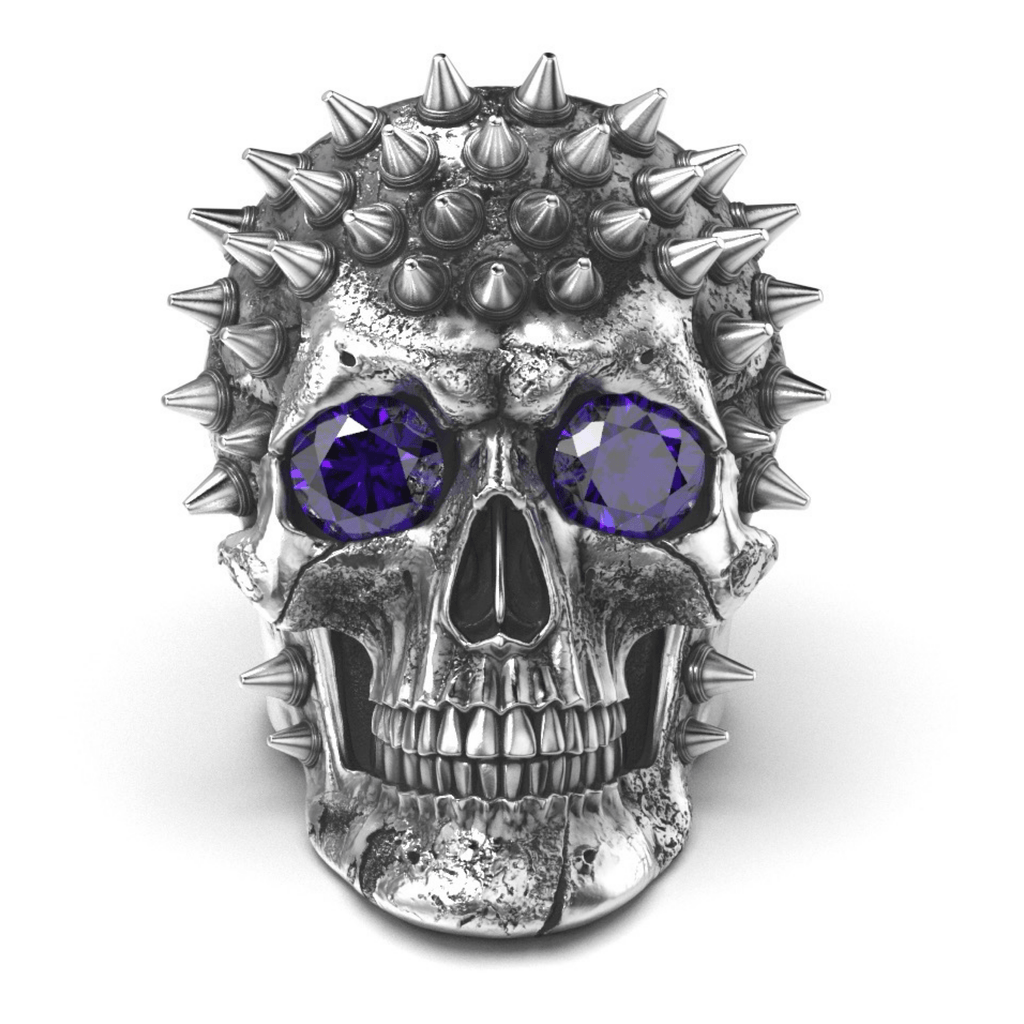 Cattivo Skull Ring-Ring-AJT Jewellery 