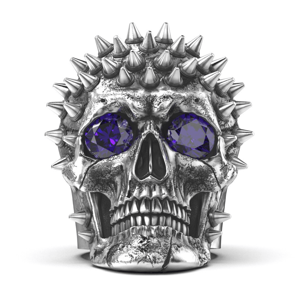 Cattivo Skull Ring-Ring-AJT Jewellery 