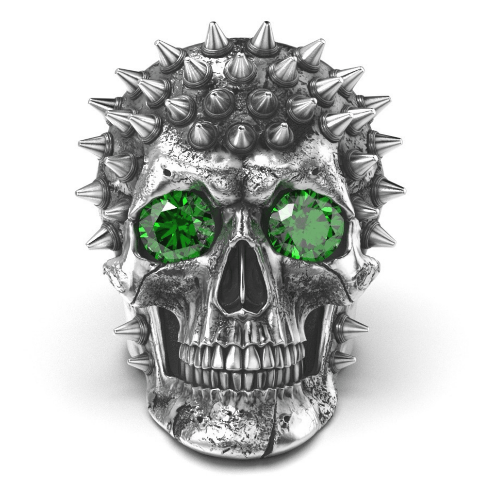 Cattivo Skull Ring-Ring-AJT Jewellery 