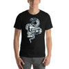 Snake Skull Short Sleeve T Shirt | AJT Jewellery Mens Skull Graphic Tee-Apparel-AJT Jewellery 