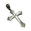 Divinity Silver Cross Pendant | Sterling Silver Mens Cross Pendant-Pendant-AJT Jewellery 