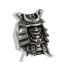 Japanese Samurai Demon Warrior Mask Ring | Sterling Silver Oni Mens Ring-Ring-AJT Jewellery 
