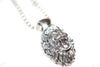Thor The White Lion Pendant | Sterling Silver Lion Whisperer Charity Pendant-Necklace-AJT Jewellery 