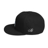 Regal Skull Blue Gem Snapback Hat | AJT Jewellery Embroidered Skull Cap-AJT Jewellery 