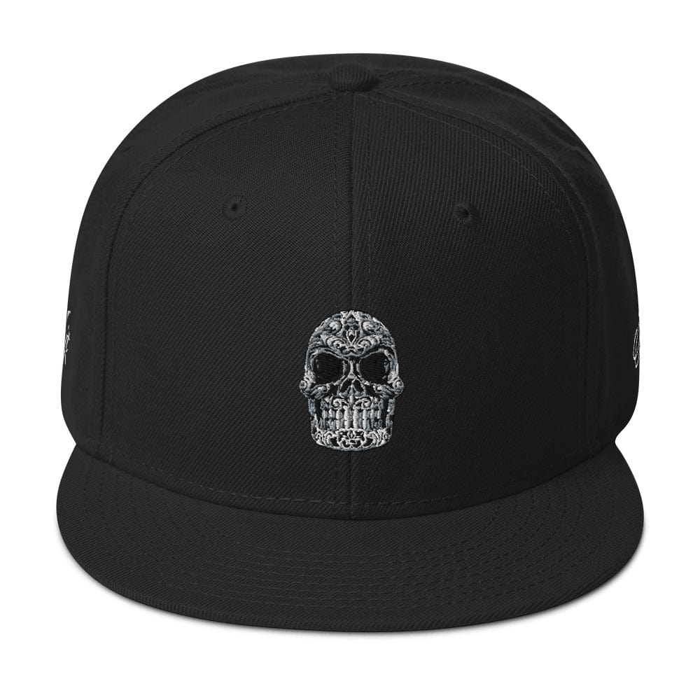 Regal Skull Snapback Hat-Apparel-AJT Jewellery 