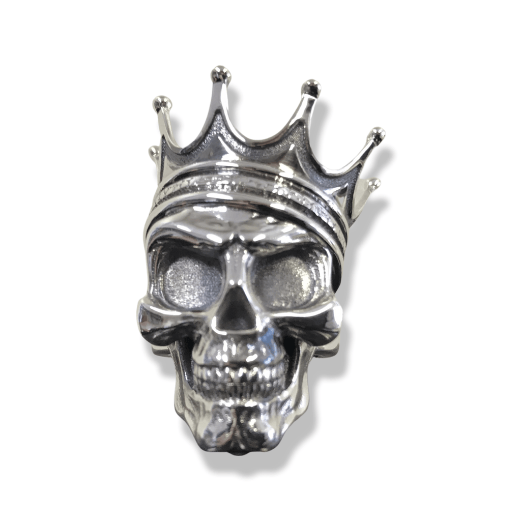Unique Emperor King crown Skull Head Men's Biker Rider Ring birthday Gift |  eBay