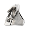 Cowboy Skull Ring | Sterling Silver Western Cowboy Hat Skull Ring-Ring-AJT Jewellery 