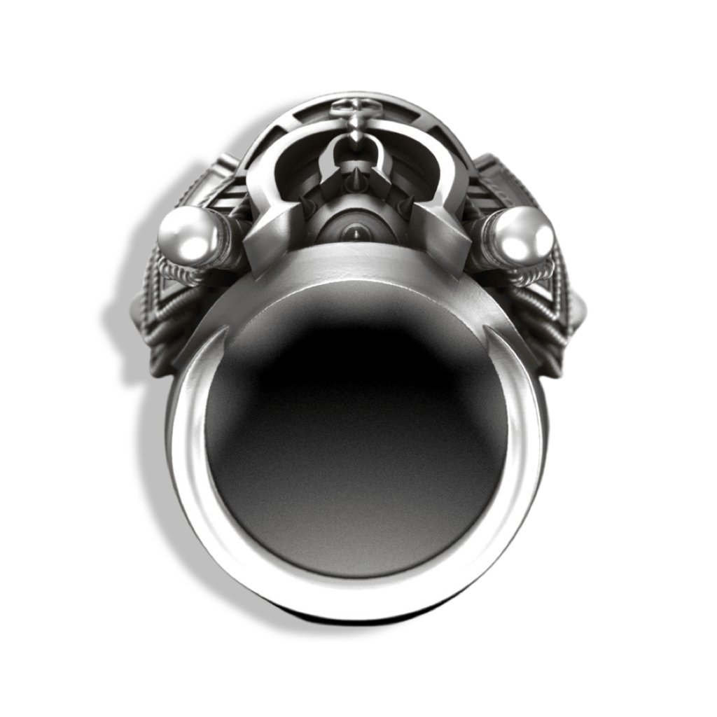 Japanese Samurai Demon Warrior Mask Ring-Ring-AJT Jewellery 