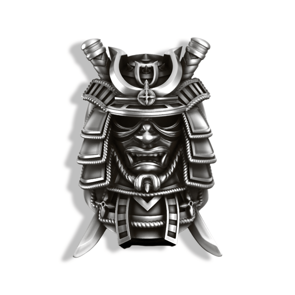 Japanese Samurai Demon Warrior Mask Ring-Ring-AJT Jewellery 