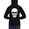 AJT Jewellery Skull Hoodie | Mens Black Skull Streetwear Hoodie-Apparel-AJT Jewellery 