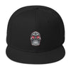 Regal Skull Ruby Red Snapback Hat | AJT Jewellery Embroidered Skull Cap-Apparel-AJT Jewellery 