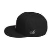 Regal Skull Ruby Red Snapback Hat | AJT Jewellery Embroidered Skull Cap-Apparel-AJT Jewellery 