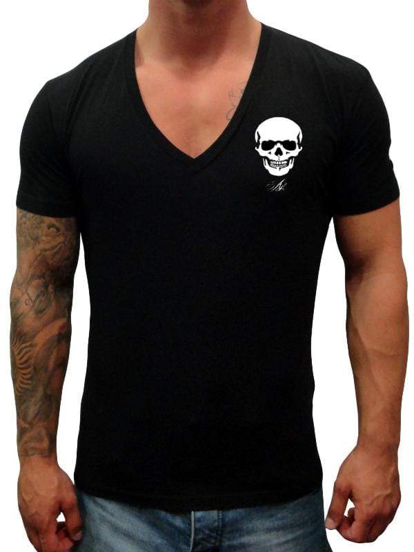 Black Skull T Shirt AJT Jewellery-Apparel-AJT Jewellery 