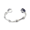 Rozalia Sterling Silver Bangle | Sterling Silver Womens Bangle Bracelet-Bracelet-AJT Jewellery 