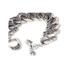 Silver Filigree Bracelet | Sterling Silver Mens Baroque Bracelet-Bracelet-AJT Jewellery 