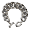 Silver Filigree Bracelet | Sterling Silver Mens Baroque Bracelet-Bracelet-AJT Jewellery 