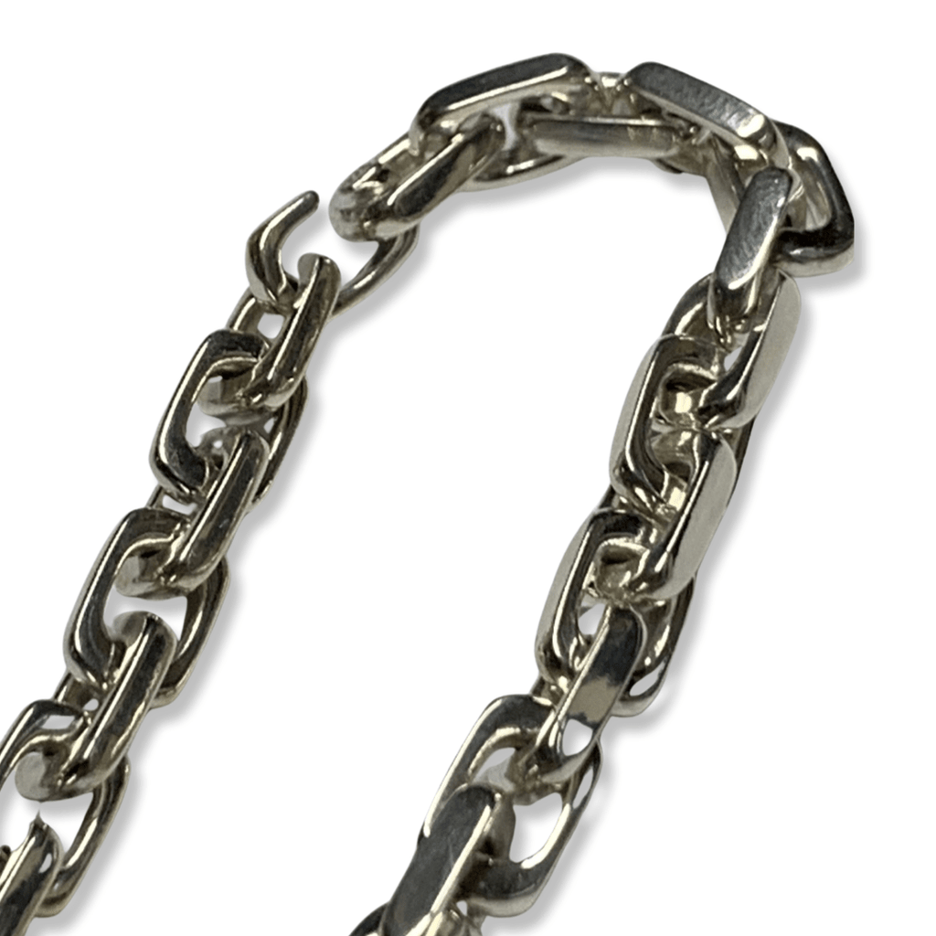 Rocker Solid Sterling Silver Chain-Chains-AJT Jewellery 