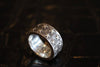 All Star Single Band Sterling Silver Ring | Mens Silver Star Band Ring-Ring-AJT Jewellery 