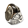 Ace of Spades Skull Ring | Sterling Silver Mens Spades Skull Ring-Ring-AJT Jewellery 