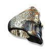 All-Star Sugar Skull Ring | Sterling Silver USA Mens Sugar Skull Ring-Ring-AJT Jewellery 