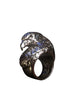 American Eagle Sterling Silver Ring | Heavyweight Mens Eagle Ring-Ring-AJT Jewellery 