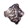 Sterling Silver Angry Lion Ring | Mens Roaring Lion Head Ring-Ring-AJT Jewellery 