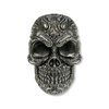 Bandana Skull Ring | Sterling Silver Biker Skull Ring for Men-Ring-AJT Jewellery 