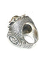 Silver Bull Viking Signet Ring | Sterling Silver Mens Norse Bull Ring-Ring-AJT Jewellery 