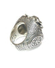 Silver Bull Viking Signet Ring | Sterling Silver Mens Norse Bull Ring-Ring-AJT Jewellery 