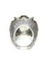 Silver Bull Viking Signet Ring | Sterling Silver Mens Norse Bull Ring-Ring-AJT Jewellery 