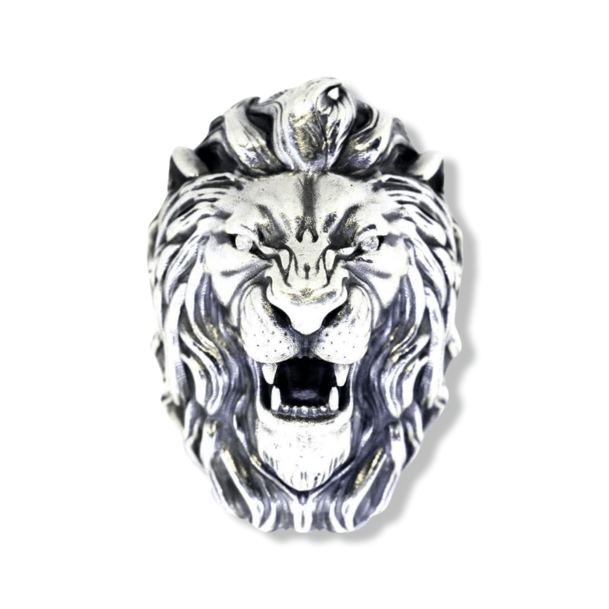 Lion hot sale ring diamond