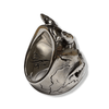 Horned Beast Skull Ring | Sterling Silver Demon Horned Skull Ring-Ring-AJT Jewellery 