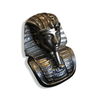 King Tutankhamun Silver Ring | Sterling Silver Egyptian Pharaoh Mens Ring-Ring-AJT Jewellery 